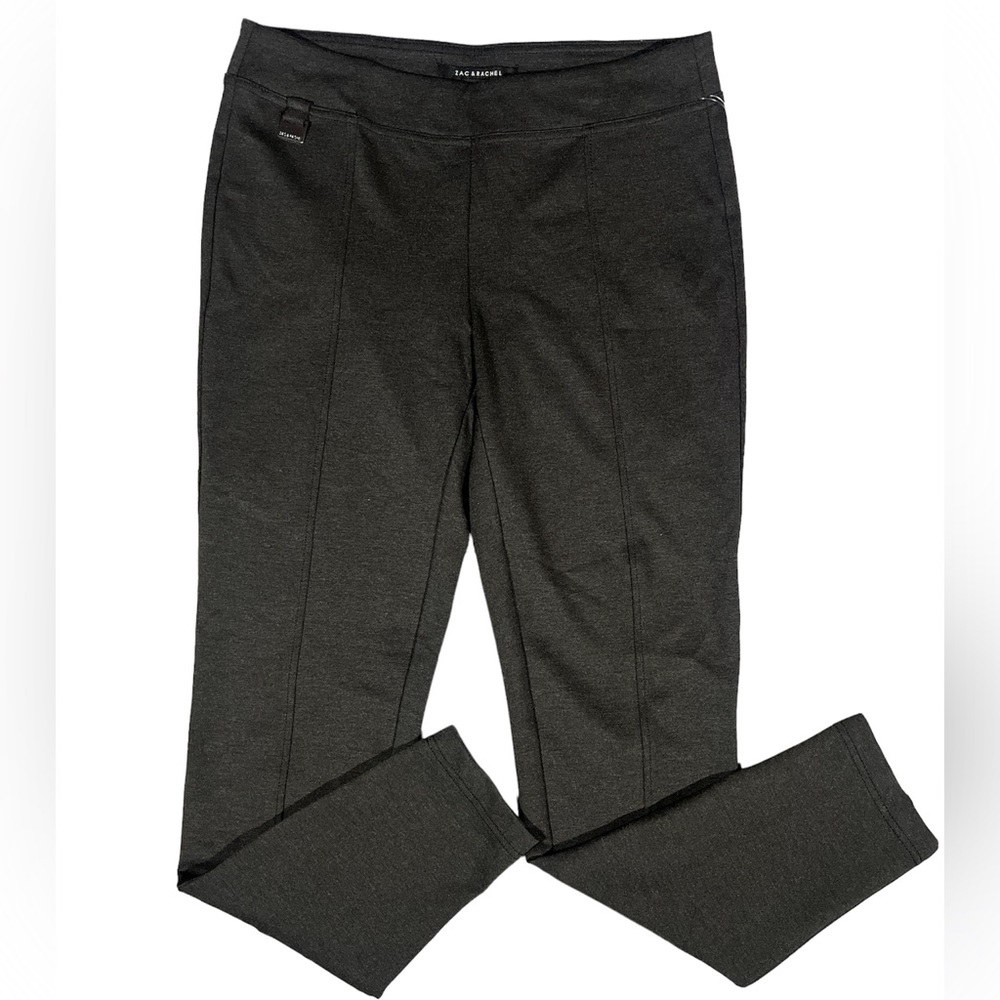 NEW! Zac & Rachel figure defining dark pebble leggings in Medium